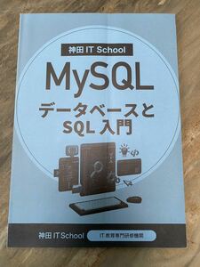 MySQL データーベースとSQL入門/プログラミング/IT教育専門研修教本/SE/トランザクション処理