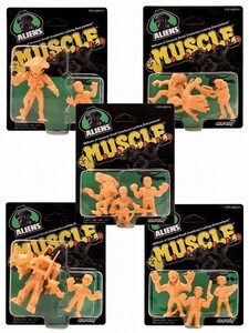 SUPER 7 MUSCLE ALIEN2 WAVE 5種セット 新品未使用 コンプリートセット プレデター オニオンファイツ キン消し