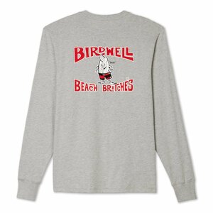 バードウェル Birdwell Classic Heather Grey ロングTシャツ Sサイズ【新品】