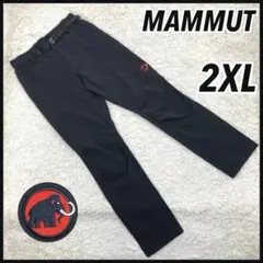 【希少2XL】MAMMUT マムート 刺繍ロゴ ソフテック トレッカーズ パンツ