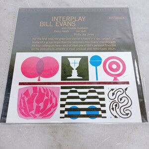 ジャズ LP レコード 『INTERPLAY』BILL EVANS 国内盤 インタープレイ ビル・ エヴァンス VIJ-115 (RS9445) 現状品