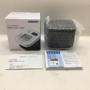 06w0350★1円~ オムロン 手首式血圧計 HEM-6161 コンパクト ヘルスケア OMRON 家電 中古品