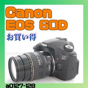 お買い得Canon　EOS　60D　デジタル　一眼レフ　標準　ズーム