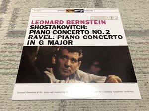 Impex Leonard Bernstein The New York Philharmonic Shostakovitch Ravel Piano Concerto No. 2 TAS listed 高音質 廃盤