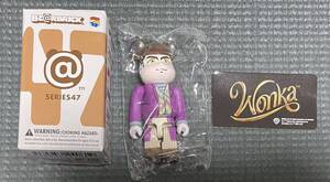 ベアブリック47 BE@RBRICK Wonka ウォンカ　Charlie and the Chocolate Factory Timothe Chalamet Johnny Depp チョコレート工場　ワーナー