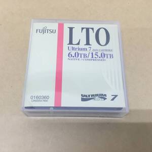 【2408191011】開封済み未使用品 富士通 LTO Ultrium7 データカートリッジ 6.0TB 0160360