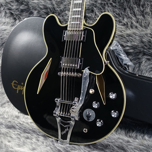 Epiphone Shinichi Ubukata ES-355 Custom Bigsby ver.02 Ebony