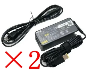 新品/2個set/NEC純正 ADP003 PC-VP-BP98（ADP-45TD E/A13-045N1A共通）20V2.25A NEC/VersaProLaVie Z用/ADP007/PC-VP-WP144/A14-014N1Aにも