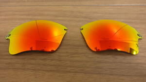 ★処分価格！★オークリー ファストジャケットXL用 カスタム偏光レンズ FIRE RED Color Polarized 新品 Oakley Fast Jacket XL