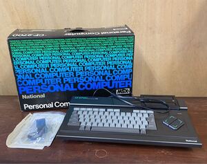 通電確認済み National ナショナル CF-2700 旧型PC MSX 箱あり 現状品