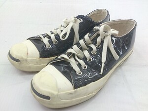 ◇ CONVERSE × BEAMS JACK PURCELL RET/BM 1CL023 スニーカー シューズ サイズ 23.5cm ブラック ホワイト レディース P