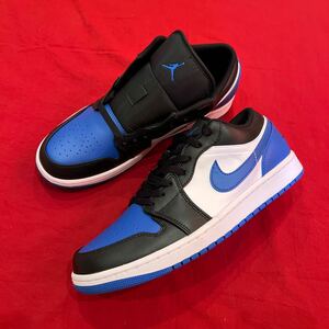  定価16,500円　28.5㎝　NIKE　ナイキ　AIR JORDAN 1 LOW　エアジョーダン1 ロー　新品　スニーカー 　atmos　アトモス　553558