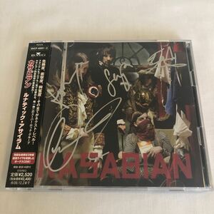 【サイン入り】カサビアン／ルナティック・アサイラム　kasabian