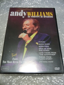 ★未開封即決 廃盤DVD アンディ・ウィリアムス Andy Williams アメリカ ポップス 映画音楽 ジャズ スタンダード 傑作コンサート ※訳あり