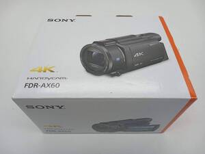 ★１円出品★送料無料★SONY(ソニー) 4K ビデオカメラ Handycam FDR-AX60 ブラック 動作確認済み