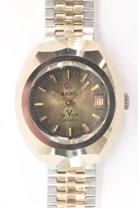 【ジャンク】RADO ラドー BALBOA V バルボア Aster 自動巻き デイト レディース 腕時計 カットガラス 2386-HA