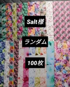 Salt様 ソルト様 A4デザインペーパー デザペ まとめ売り 100枚