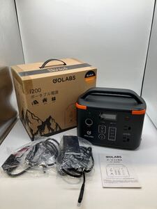 【Y10777】GOLABS i200 非常用 ポータブル電源 80000mAh 送料無料