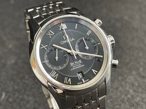 MK0701-52 ゆうパック着払い OMEGA DeVill CO-AXIAL CHRONOMETER Cal.9300 Ref.43110425101001 腕時計 オメガ デビル コーアクシャル