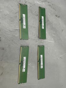 ★サーバ用メモリ★4枚セット 合計32GB SKhynix 8GB 1Rx8 PC4-2400T-ED2-11★動作未確認★現状引き渡し★