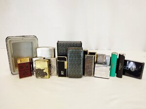 1円スタート ジャンク ガスライター オイルライター まとめ売り zippo FENDI FIORUCCI フェンディ ジッポー / 名古屋発2-37△