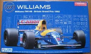 フジミ 1/20 ウイリアムズFW14Bルノー イギリスGP1992 初回限定特典シートベルトエッチング付