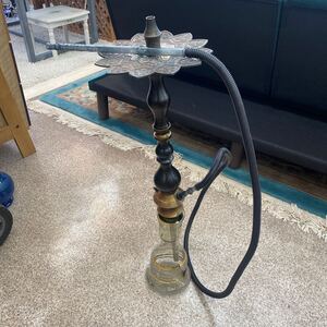 Regal Hookah リーガルフーカ SHISHA シーシャ 水タバコ ゴールド 喫煙具　452