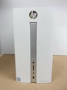 HP Pavilion Desktop PC 570-p0xx intel(R)core( TM) i7-7700 CPU@3.60GHz 8.00GB 動作良好　難あり