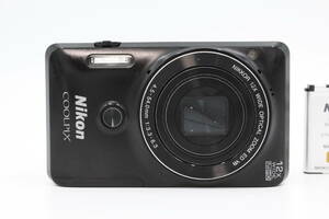 【訳アリ品】NIKON ニコン COOLPIX S6900 コンパクトデジタルカメラ ブラック #20012382