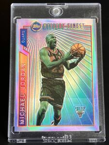 ★ SUPER TEAMではありません！！★ MICHAEL JORDAN ★ 1996 TOPPS MYSTERY FINEST [ BORDERED REFRACTOR ] ★ ジョーダン