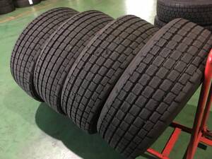 a006-4-12 ☆385/65R22.5 BS W910T 4本セット♪ ブリヂストン スタッドレス 2023年製♪ k600