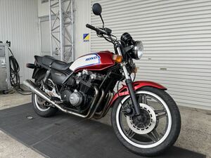 JE5-0116-8【予備車検取得済 初回3年です】CB900F SC01 赤白HONDA SUPER SPORT エンジン実働!吹け上がり良好!現状販売.要整備/豊橋市/740R