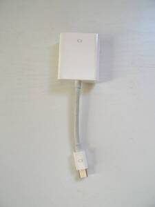 純正【ジャンク扱】Apple Mini Displayport to VGA Adapter アップル　ディスプレイアダプター：2