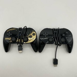 【コントローラー】Wii クラシックコントローラー PRO ブラック＆戦国無双3 RVL-005