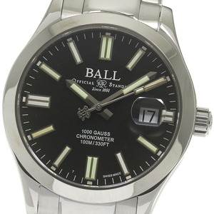 ボールウォッチ BALLWATCH NM2126C-S5C-BK2 エンジニアIII レジェンド デイト 自動巻き メンズ 美品 _837839