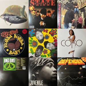 HIP HOP R&B 12インチ LP レコード 72枚セット まとめ販売 DE LA SOUL CAMP LO LOST BOYZ PETE ROCK 2PAC JAY-Z O.C. MOBB DEEP