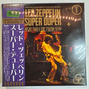 LED ZEPPELIN / SUPER DUPER「スーパー・デューパー」(3CD) LA六日間二日目が出た！バリーゴールドスタイン氏マスターの後半部が初登場！