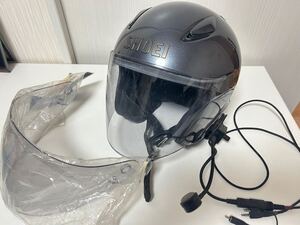 SHOEI ジェットヘルメット ショウエイ　XL シールド付き