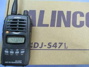  ＡＬＩＮＣＯ　DＪ-S４７Ｌ　４３０MHz　ＦＭハンディ　新品　