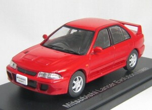 新品 未開封 三菱 ランサーエボリューション Ⅰ 1992年 D ランエボ アシェット 国産名車コレクション 1/43 ノレブ/イクソ 旧車 ミニカー