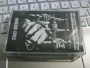 DETESTATION ディテステイション/ UNHEARD CRIES U.S.Demo Tape Cluster Bomb Unit Defiance Resist 