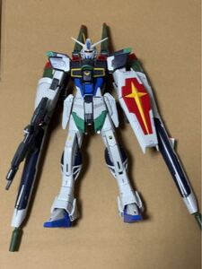 組立て済　中古　機動戦士ガンダムSEED DESTINY ＭＧ 1/100 ブラストインパルスガンダム　注意書有り　 ジャンク　プレバン品