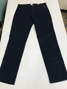 ●ＧＡＰ●新品●チノパン●ギャップ●紺●スリム●ウエスト91cmX股下81cm●クールビズ●ネイビー●32●B2-1