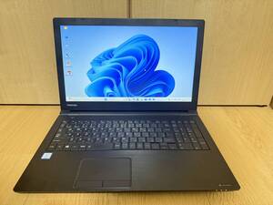 【中古美品】東芝(TOSHIBA)★dynabook B65/M★Windows11Pro★Core i5/500GB/8GB①