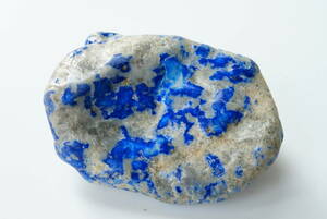 希少!昔の在庫なので上質品!藍色が綺麗な上質アフガニスタン産ラピスラズリ（ラピス）特大原石/760ct