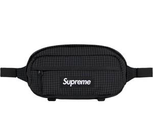 2024SS Supreme Waist BagシュプリームウエストバックBlack