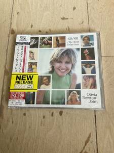 オリビア・ニュートン・ジョン　４０／４０～ベスト・セレクション（初回限定盤）（２ＳＨＭ－ＣＤ）／新品未開封品