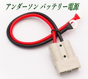 アンダーソン コネクタ― 50A バッテリーコード 10AWG 30cm 電源コネクター