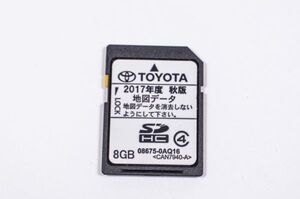 トヨタ NSCP-W62用SDカード 2017年度 秋版 (1)