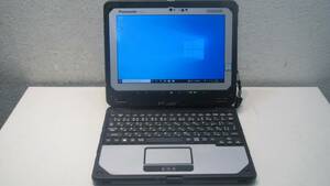 【win10】Panasonic TOUGHBOOK CF-20 Core i5-7Y57 メモリ4GB SSD128GB